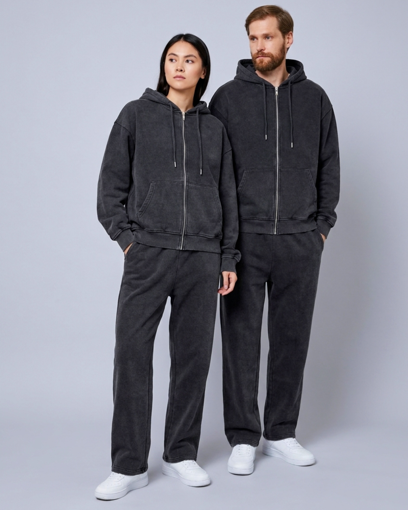 ست یونیسکس اورجـینال نخ‌پنبه گرم بالا یونیسکس از بـرند بوهو من | 🇬🇧Boohoo man